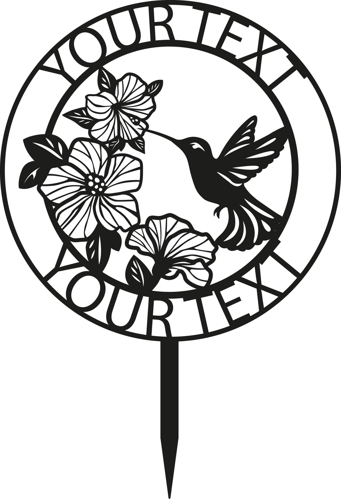 a black and white picture of a bird and flowers